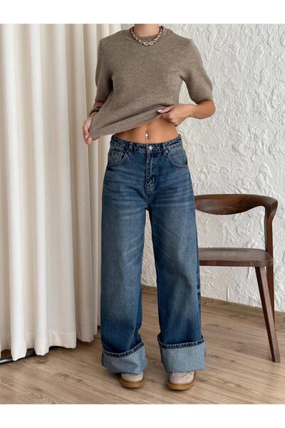 fujya Short Sleeve Emil Knitwear Blouse Mink