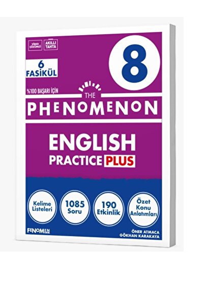 fenomen okul FENOMEN 8.SINIF THE PHENOMENON ENGLISH PRACTICE PLUS (6 FASIKÜL)