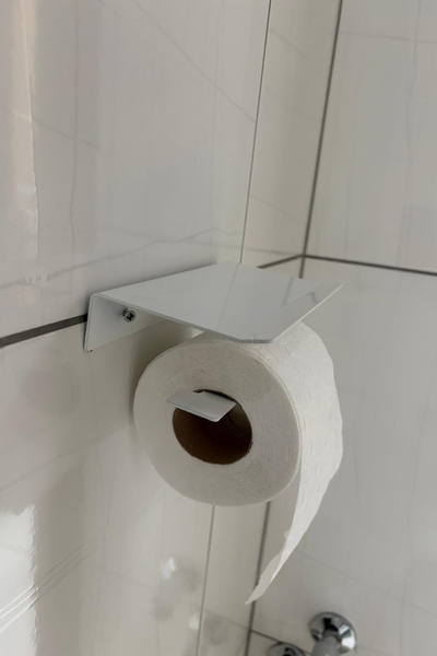 TASAGRAM 3 Print Toilet Paper Holder White