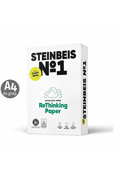Steinbeispaper CUTIE Hartie copiator reciclata, Steinbeis NO 1 Classic White,...