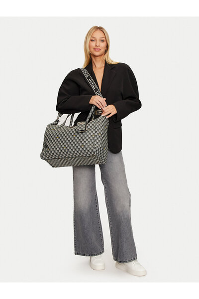 Guess Women's Handbag Black, Gray TWG93440170