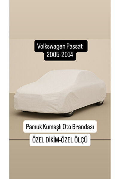 içel çadır Volkswagen Passat B6–B7 2005–2014 Pamuklu Araç Brandası – Güneş Ko...