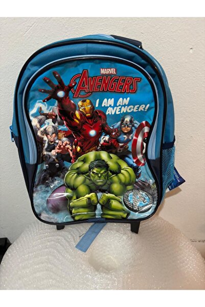 Marvel Geantă pentru băieți, cu compartiment dublu, rezistentă la apă, cu rulou, cu cutie de prânz CAZĂ DE CADOU