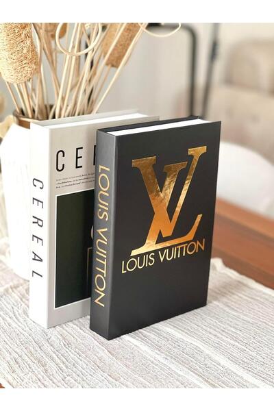 BGV HOME Decorative Book Box Set of 2 (Xl/Ce)