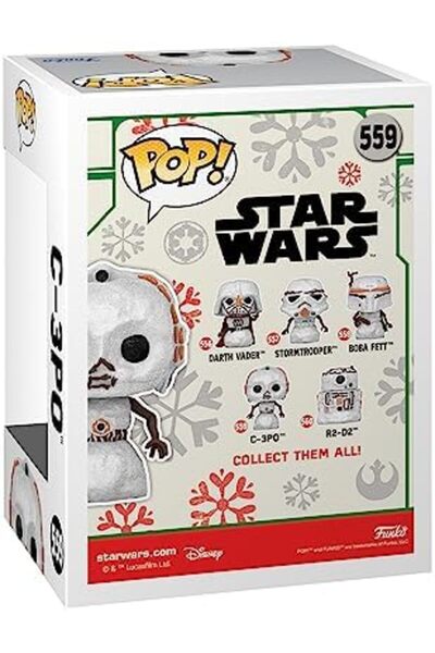 Funko Holiday - C-3PO (Snowman) Gift Idea - Official Merchandise - Toys for Kids & Adults