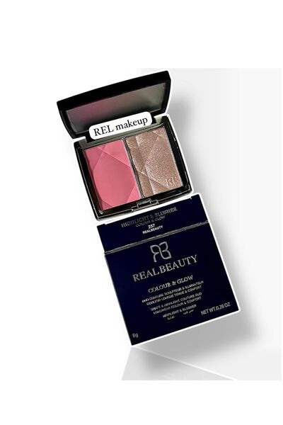 real beauty Highlighter and Blush – COLOUR & GLOW No. 257