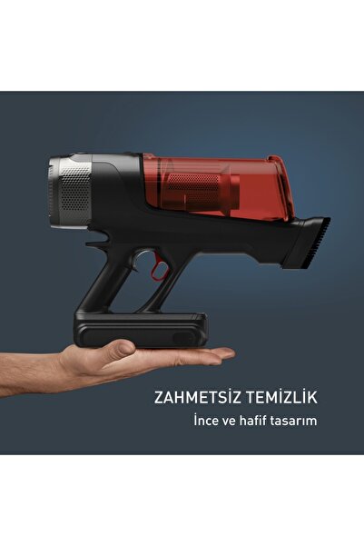 TEFAL Flex 13.60 Animal Care Kablosuz Şarjlı Dikey Süpürge - 150 Air Watt - AYAKKABILIK HEDİYELİ