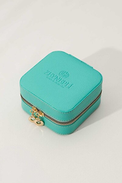 Zeynepli gold & jewelry حقيبة مجوهرات جلدية فاخرة