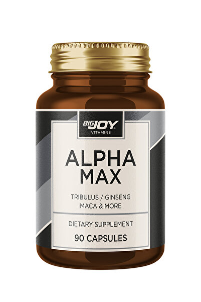 Bigjoy Vitamins Alpha Max (Tribulus terrestris , Lepidyum Ekstresi ) 90 Kapsül