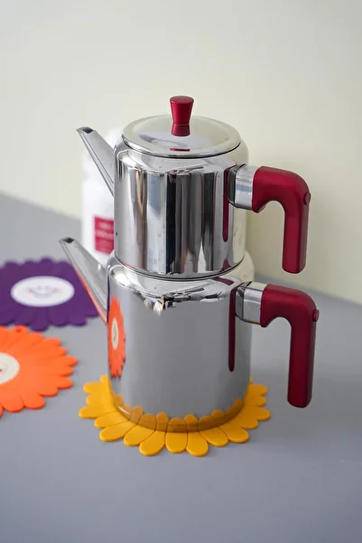 Hayveys Papatya Model Scented Silicone Trivet Pot Teapot Mat