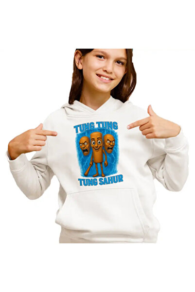 OEM Hanorac Copii Fete Brainrot Tung Tung Tung Sahur