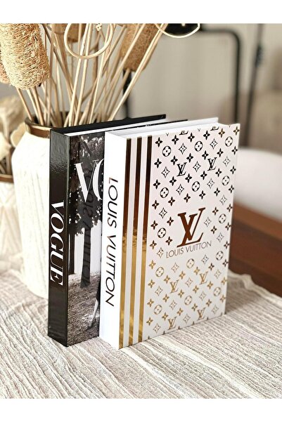 BGV HOME Decorative Book Box Set of 2 (Xl/V)
