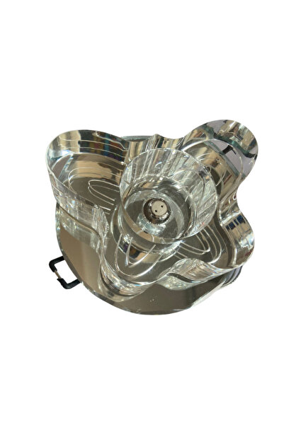 yüceeller DEKORATİF KELEBEK MODEL KRİSTAL CAM SPOT KASA G4 DUYLU