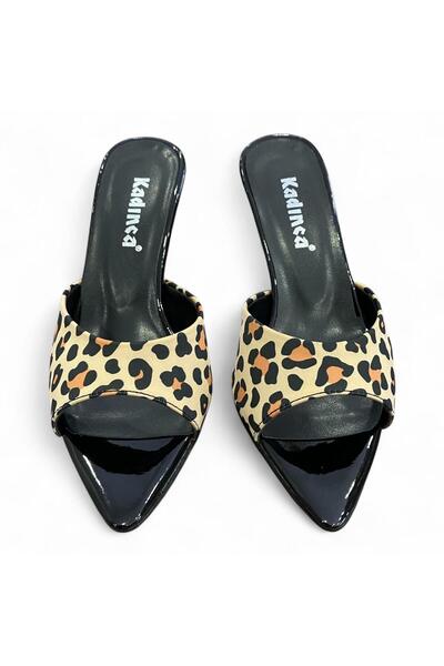 Aldina Nucci Pointed Toe Stiletto Women's Slippers # 1045