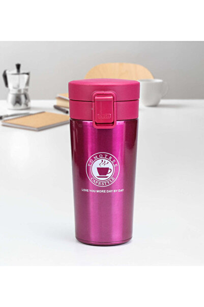 İkon store Coffee Steel Thermos with Lock