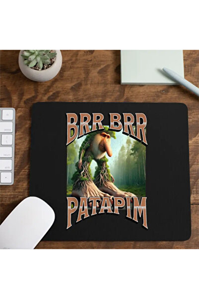 OEM Mousepad Brainrot Brr Brr Patapim Italian Tree