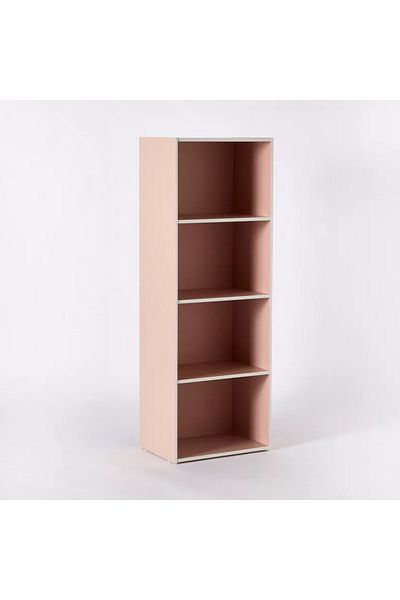 Home Box Vanilla Junior 4-Tier Bookcase