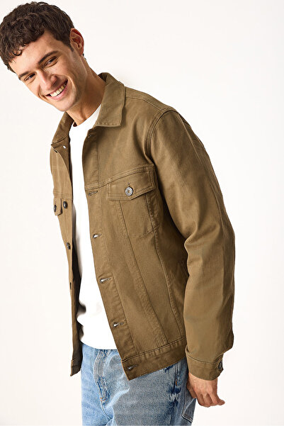 VENA Jachetă de blugi colorată Mark Oversize cu croială largă