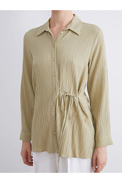 LC Waikiki LCWAIKIKI Classic Dokulu Kadın Gömlek Tunik