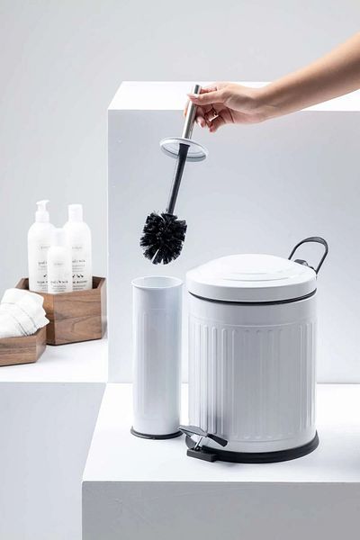 FH finehome Arten Vintage 2 Piece Bathroom Set White