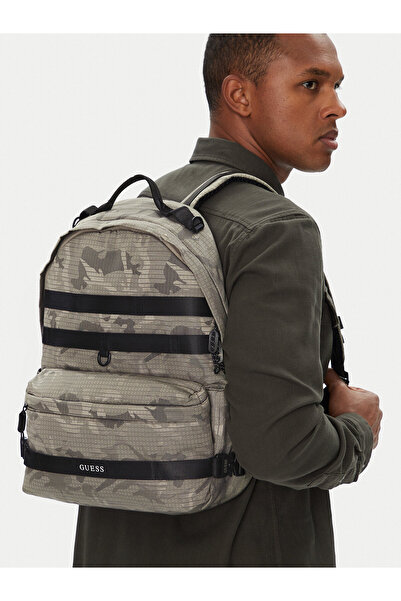 Guess Women's Khaki Backpack HMASNCP5375