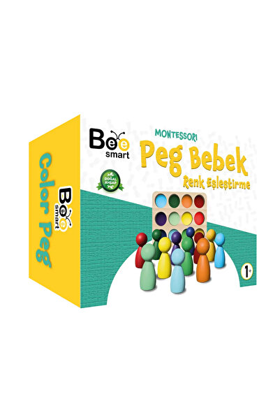 Bee Smart Eşleme 12 Li Waldorf Gökkuşağı Insan Figürleri 1+