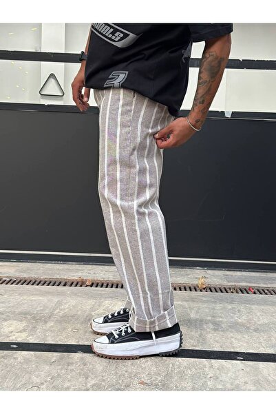 CLK PREMİUM Rahat Kalıp Keten Pantolon