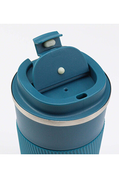 İkon store Blue Thermos with Silicone