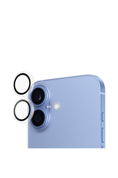 Panzer Glass كاميرا iPhone 16/16 Plus Uyumlu Hoops الشفافة Koruyucu