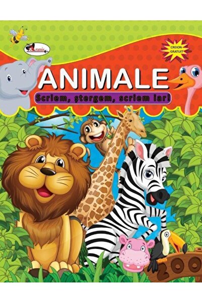 Editura Aramis Scriem, stergem, scriem iar! Animale