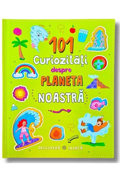 Editura Flamingo Junior 101 curiozitati despre planeta noastra