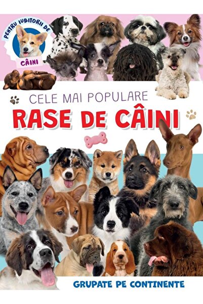Editura Kreativ Cele mai populare rase de caini