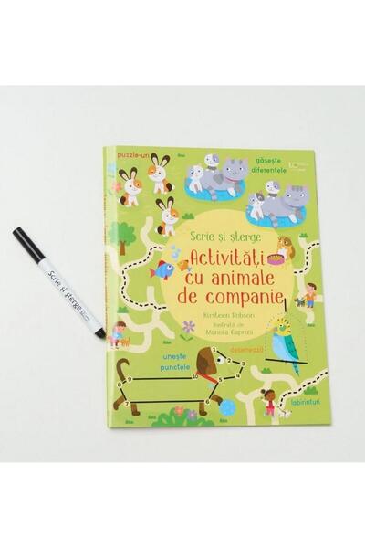 Editura Univers Enciclopedic Junior Activitati cu animale de companie (Usborn...