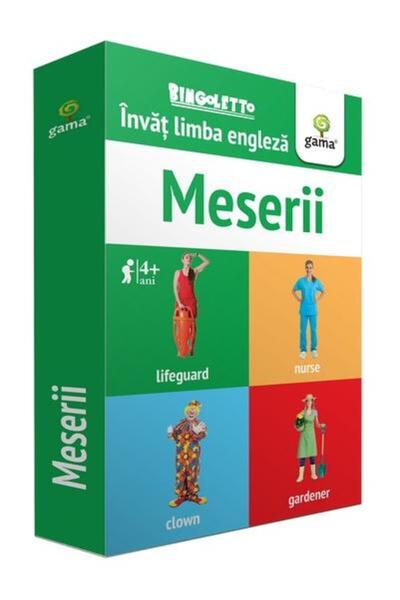 Editura Gama Bingoletto. Invat limba engleza. Meserii