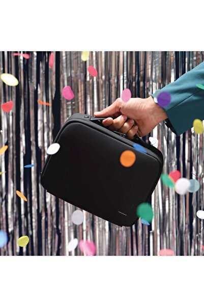 MOKOBARA The Hanging Toiletry Bag - 3 Split Travel Grooming Organizer with Hook (Black)