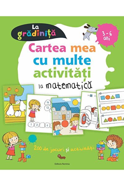 Editura Nomina Cartea mea cu multe activitati la matematica - La