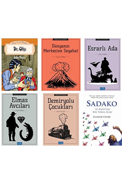 Beyaz Balina Yayınları Ortaokul Okuma Seti Sadako ve Kağıttan Bin Turna Kuşu