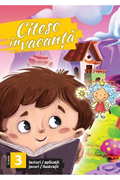 Editura Sinapsis Citesc in vacanta. Lecturi, aplicatii, jocuri, ilu