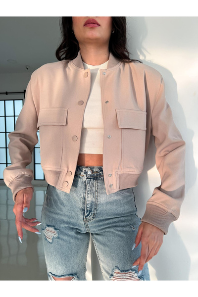 IŞILDA FASHION Women's Seasonal Bomber Jacket