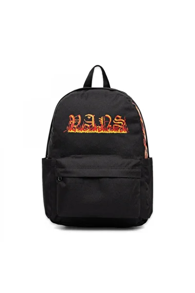 Vans Vn000H56 Old Skool Grom Backpack Black-Red Unisex Sports Bag