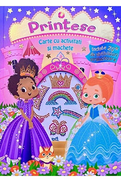 Editura Flamingo Junior Printese. Carte cu activitati si machete