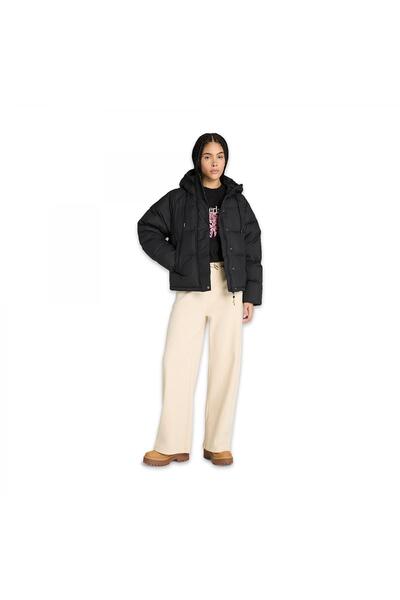 Timberland Tb0A41Wb Lush Comfort Palazzo Pants Cream Women's Sweatpants