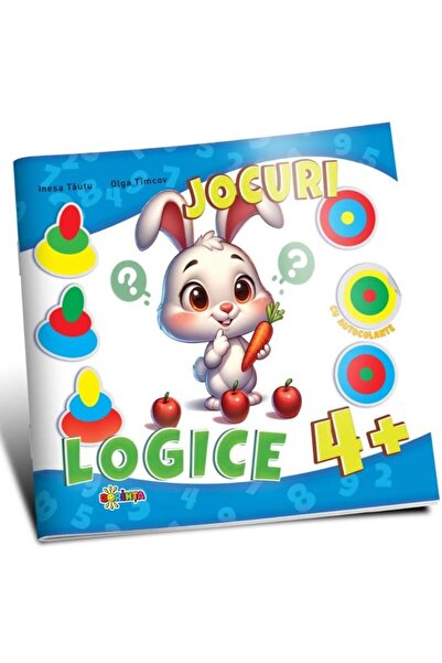Editura Dorinta Jocuri logice 4+ (cu autocolante), Inesa Tautu