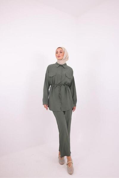 Tebrikler tekstil Women's Summer Hijab Suit Model G3405