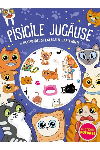 Editura Kreativ Pisicile jucause. Activitati si exercitii captivan