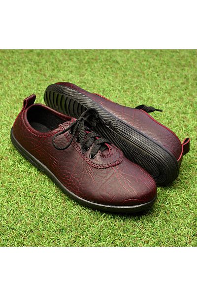 Tellus Sneakers 72-11, Bordeaux - 38