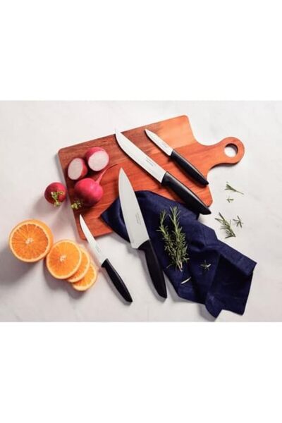 TRAMONTINA 9 pcs Knife Set - Stainless Steel Sharp Professional Kitchen Chef Cooking Knives set with