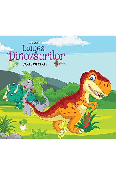 Editura Ars Libri Lumea Dinozaurilor. Carte cu clape, Dramland Publi