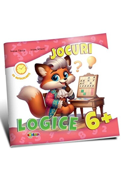 Editura Dorinta Jocuri logice 6+ (cu autocolante), Inesa Tautu