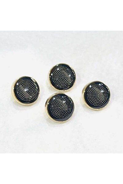 Abrar أزرار معدنية كبس للثوب السعودي الرجالي - طقم 8 قطع